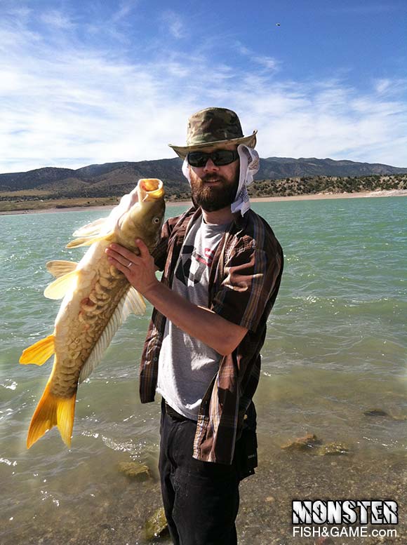 Me Holding a Mirror Carp