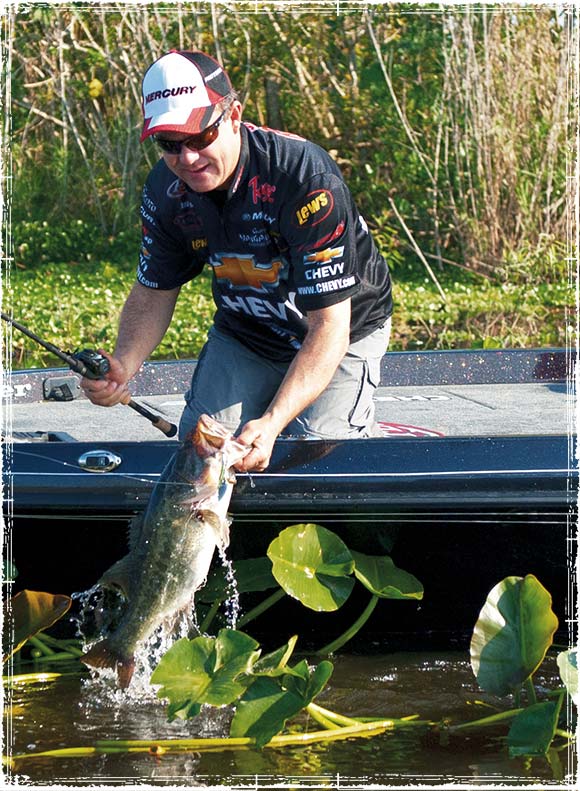 Jay Yelas with Large Bass