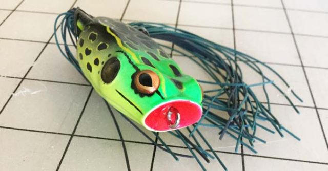 Booyah Bait Poppin Pad Crasher Frog