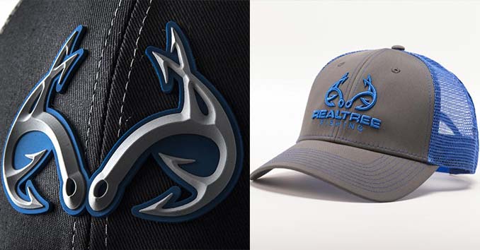 Realtree Fishing Hat and Fishing Logo