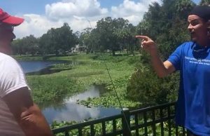 Insane Liberal Animal Rights Activist Harasses Fishermen; Throws Catch Back into Water Animal Rights Activist