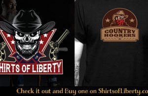 Country Hookers Logo Fishing T-Shirts Country Hookers Shirts