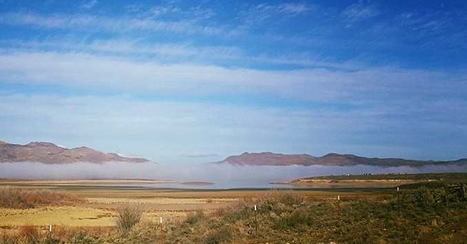 Wildhorse Reservoir in Eastern Nevada