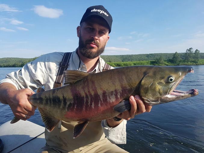 Fishing in Kamchatka 