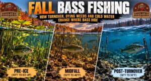 Fall Bass Fishing: How Lake Turnover, Dying Weeds, and Falling Water Temperatures Change Where Bass Hide