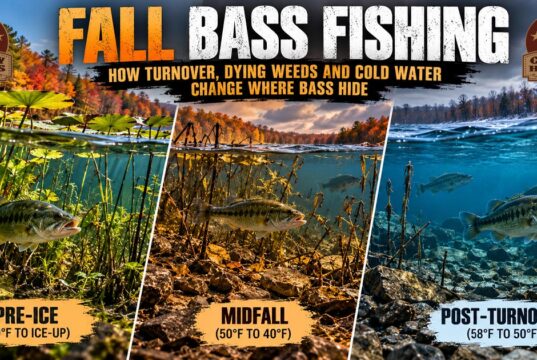 Fall Bass Fishing: How Lake Turnover, Dying Weeds, and Falling Water Temperatures Change Where Bass Hide